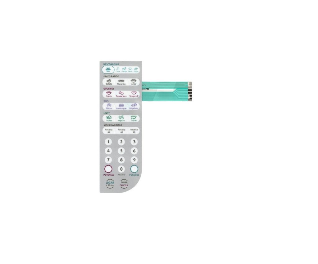 Membrana Teclado De Micro-ondas Electrolux Mef 41- Mef41