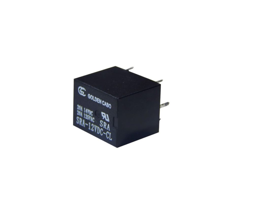 100 Rele Mini 12v 20a 5 Terminais