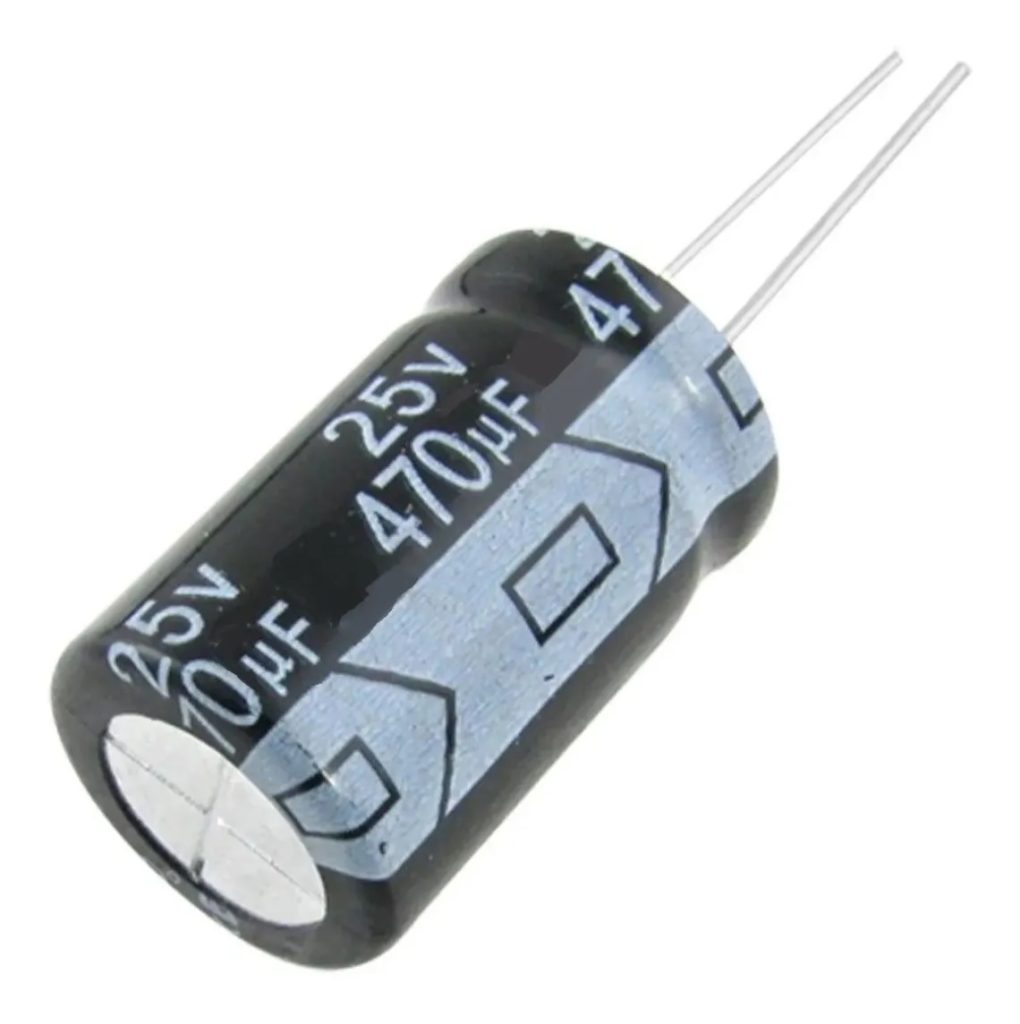 Capacitor Eletrolítico 470uf 25v 470 X 25 105ºc