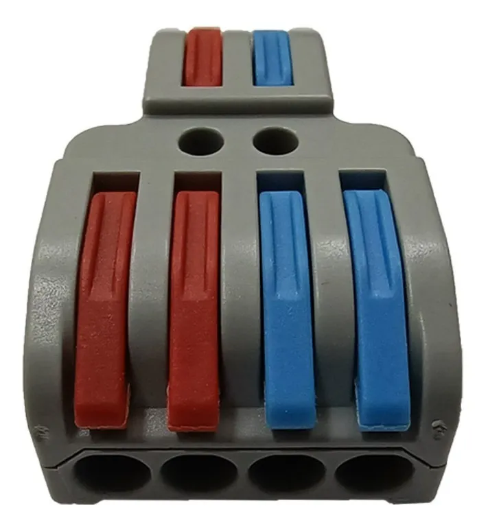 Conector Borne Emenda 4x2 Fios Duplo - Modelo LT422